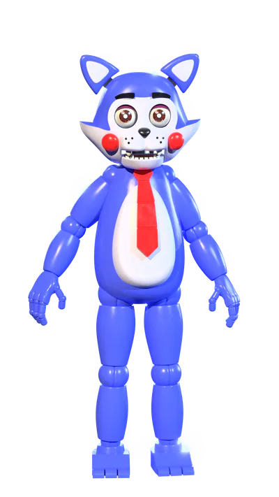 DiscoHead on Game Jolt: Portrait-Stylized FNaF Pack for Blender