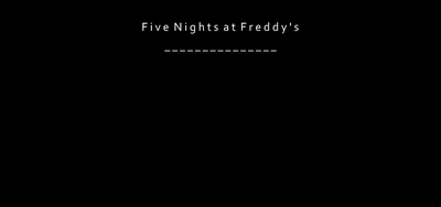 Five Nights at Freddy's 3 Custom Night (Fan-made) by Designumm - Game Jolt