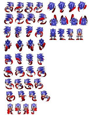 SONICfanandfnffan on Game Jolt: SONIC 1 BODY PARTS!!!!!! SPRITE  MAP!!!!!!!!!!