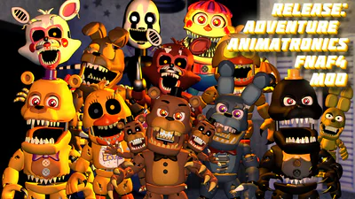 Release: Adventure Animatronics FNaF AR(Mod)