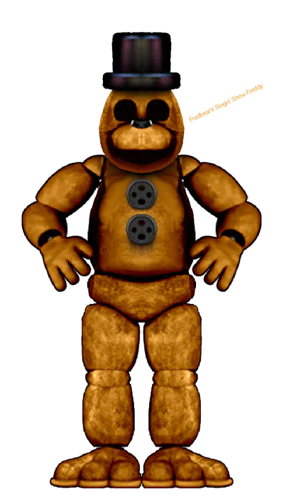 Edit) Golden Freddy and an Edit of how I think fredbear look from