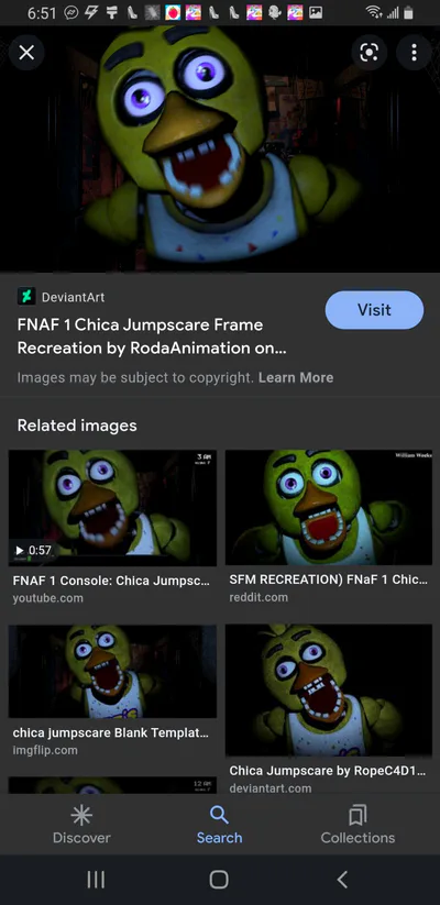 FNaF 1 Office Jumpscare Recreation (Frame) : r/fivenightsatfreddys