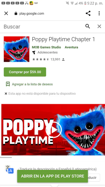 Poppy Playtime Chapter 1 by MOBGames
