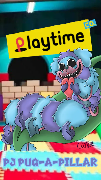 PJ Pug-A-Pillar death (Poppy Playtime Chapter 2 Animation) 