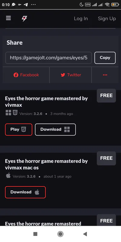 MEGA UPDATE - Eyes the horror game Remastered by vivmax