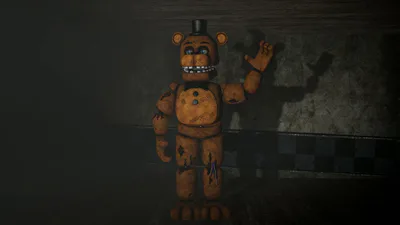 Withered Golden Freddy's Music Box 