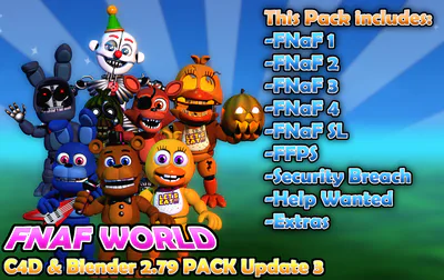 fnaf world pack 2 0 download 