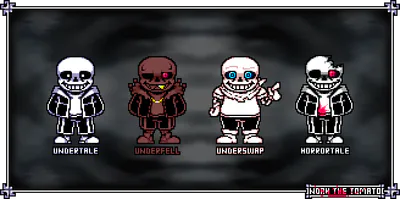 Falling Killer Sans by ComicGoose on DeviantArt