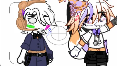 a•Lolbit•whit-a-Hat on Game Jolt: Just downloaded gacha nox I will remake  some of my character like i