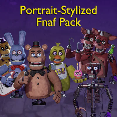 Ultimate FNaF Model Pack on X: What If? Withered Freddy had a plushie!  Design highly based and inspired by the very talented @ItsBizabizow ! Check  her out if you haven't already! #FNAF #