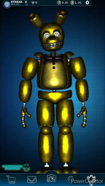 Fnaf Ar Skin Idea: Golden Freddy / Fredbear : r/fivenightsatfreddys