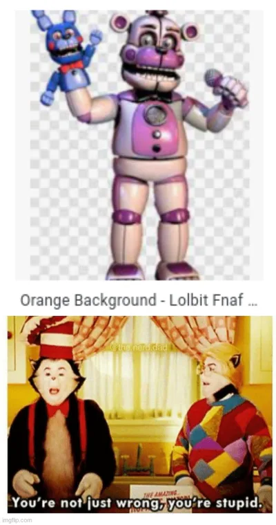 fnaf lolbit s template Memes & GIFs - Imgflip