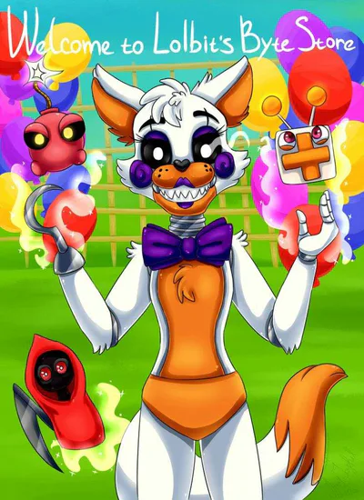 Hullo I have drawn the gender fox aka Lolbit : r/fivenightsatfreddys