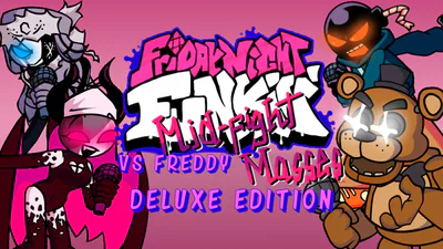 Friday Night Funkin' VS Freddy Fazbear FULL WEEK + Cutscenes (Five Nights  at Freddy's)(FNF Mod/Hard) 