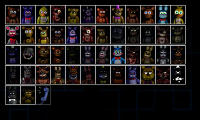 ultimate custom night plushies