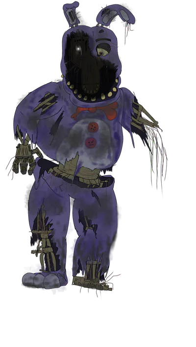 Withered Bonnie but it's Bonnie from FNaF Plus! (FNaF 2 Mods