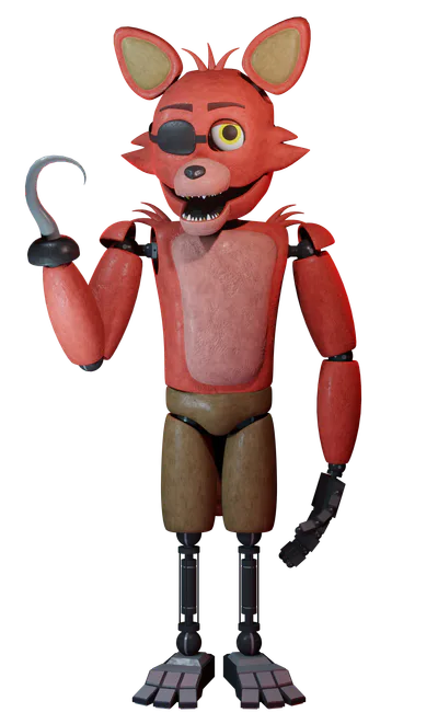 Withered Foxy has been fixed! Unwithered Foxy! (FNaF 2 Mod) 