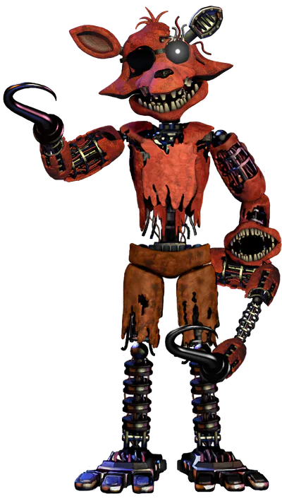 Movie Withered Foxy by Taptun39 on DeviantArt