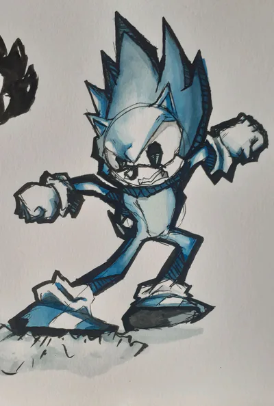 Eddykavito on Game Jolt: Movie sonic!! #sonic #art #moviesonic #sega  #digitalart #fanart #so