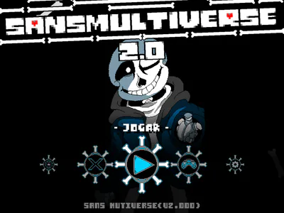 Teste no modo Custom(Customização). - SansMutiverse(Sans Simulator) by  BadtrapBBites