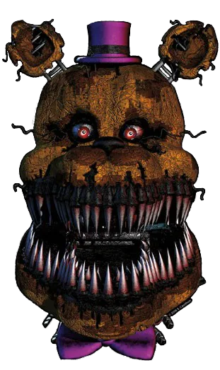 Nightmare Fredbear!! :D