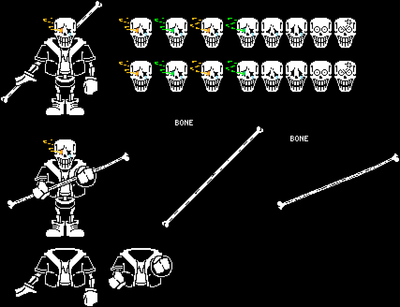 Make an Undertale Battle in Scratch (PART 2: Bones) 