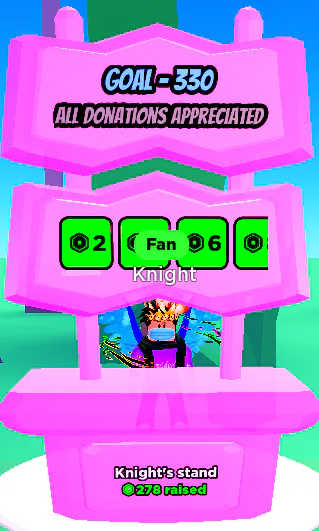 How to get RAINBOW Text on Your PLS DONATE STAND ! #roblox