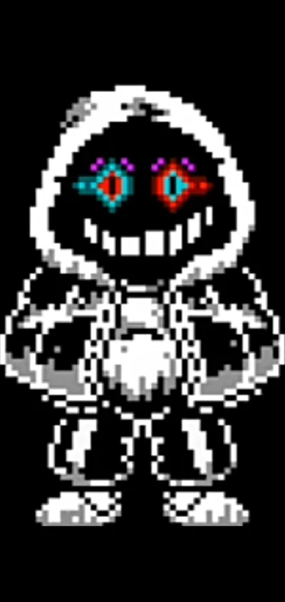 Pixilart - DUST SAN SPRITE by Sonic-sans