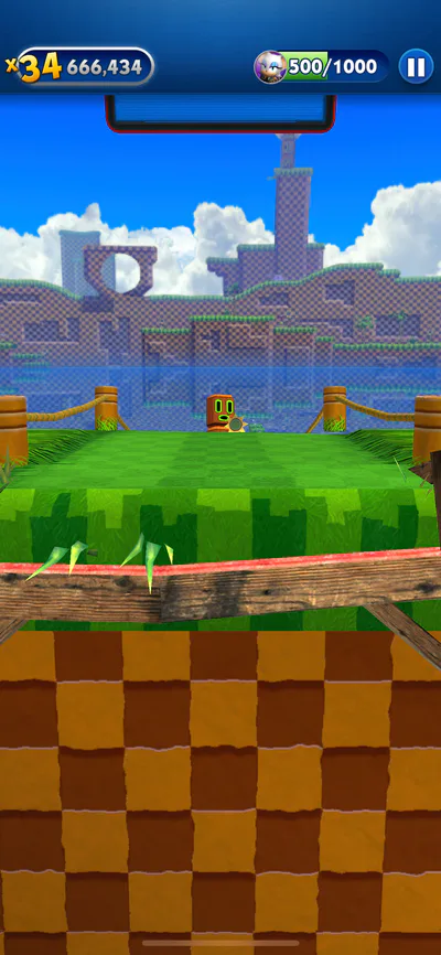 Sonic in Green Hill Zone - Imgflip