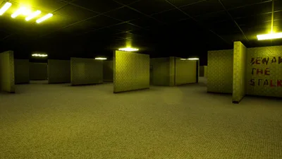 The Backrooms GMod Map - Roblox