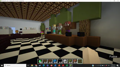 fnapi on Game Jolt: a recreation of the oblitus casa house in minecraft