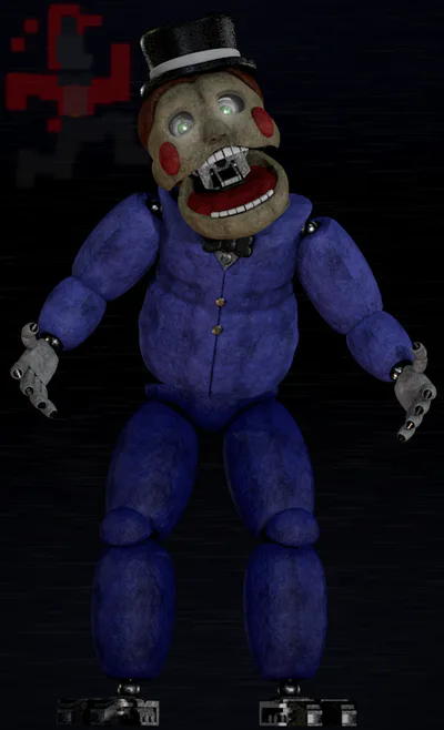 freddy de fnaf 2 sendo consertado 