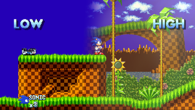 Reworking god damn Green Hill once again. - Sonic.exe The Stone of Darkness  by Hamster Мan