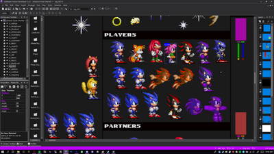 Sonic World :: Media Center :: Sprite Archive :: Mighty