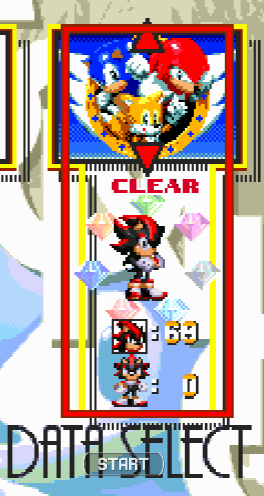 4 Version Of Shadow In Sonic 3 A.I.R 