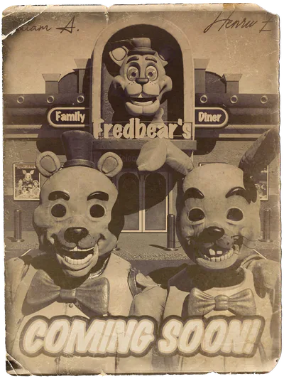 Posters from Fredbear's Family Diner - Forgotten At Fredbear's by Jacorn