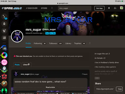 mrs_sugar on Game Jolt: i might be the first one to make a