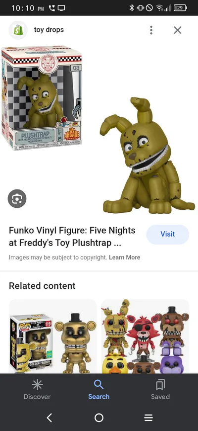 Arcade Vinyl: FNAF- Plushtrap