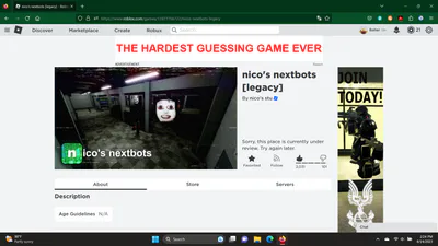 nico's nextbots, Nico Nextbots Wiki