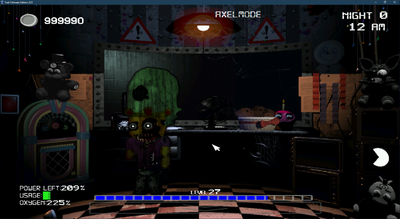 Five night's at freddy's 3: custom night mobile port by greenfred