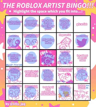 Roblox Doors Bingo Card