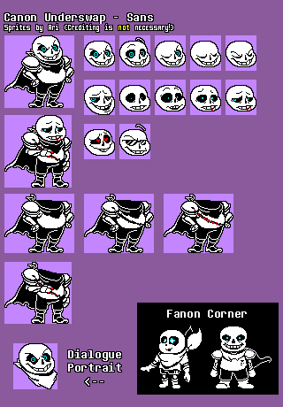 X 上的danceased.：「made a proper reference sheet for canon dustswap sans and  papyrus cos stinky flambe asked😩  / X