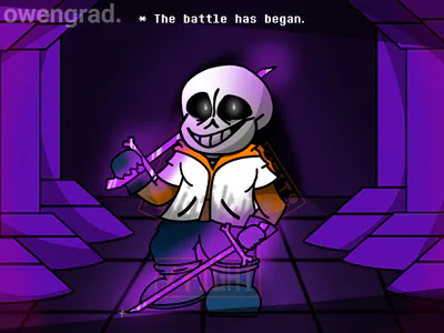 Spade Roundkard on X: a fanart of Dusttrust Sans Phase 2, took me