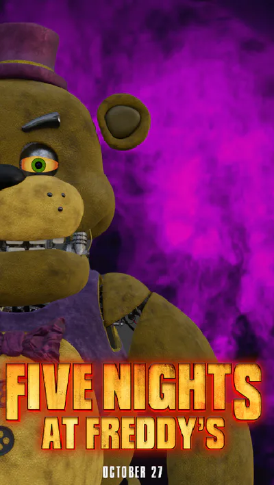 Five Nights at Freddy's Movie Blender Model Pack 