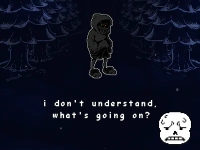 Horror Sans Dialog (tripping on lsd): New UFS (undertale game