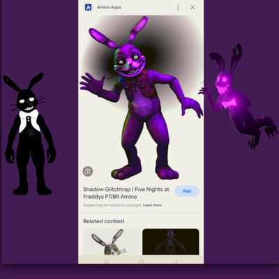 Glitchtrap - Fanart •°  Five Nights at Freddys PT/BR Amino