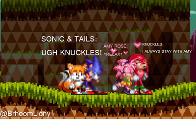 Sonic.EXE Dates Amy ?  Tails & Amy Play Sonic.EXE The Spirits of Hello  Round 2 