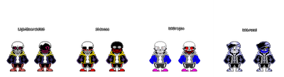 Free: Death Wish Sans - Undertale Au Sans Sprites Clipart (#708152  