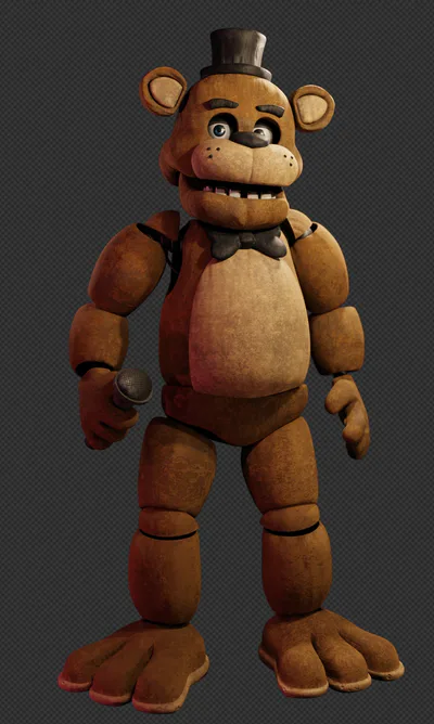 WeeeZ on X: #FNAF #Blender3d Behold my second finished model my