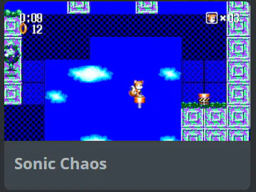 THE GAME PAGE IS NOW AVAILABLE TO FOLLOW ME ON 30/10/2023 THE GAME - Sonic  Chaos Remake by Laiker_2003